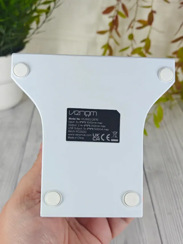 Cargador blanco mandos XBOX Serie X/S