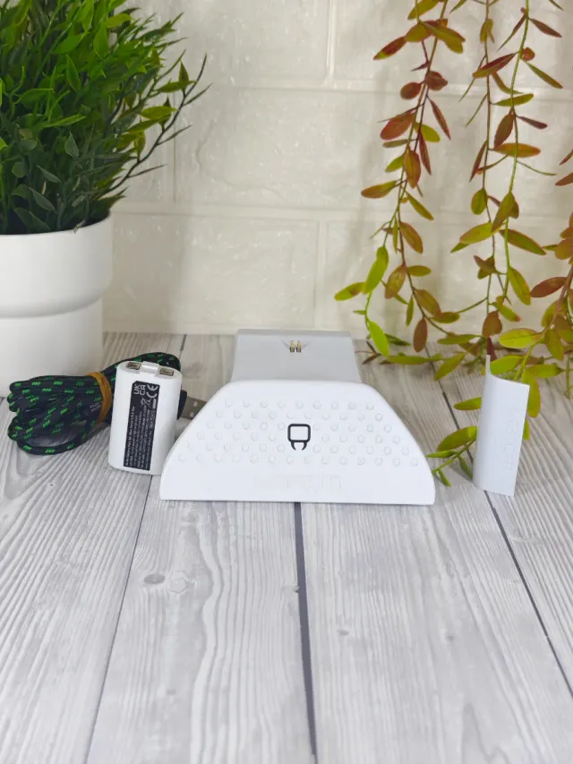 Cargador blanco mandos XBOX Serie X/S