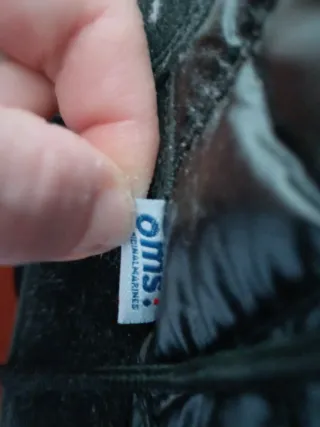 Stivali da neve donna neri imbottiti