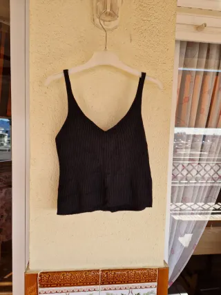 Jersey de tirantes negro