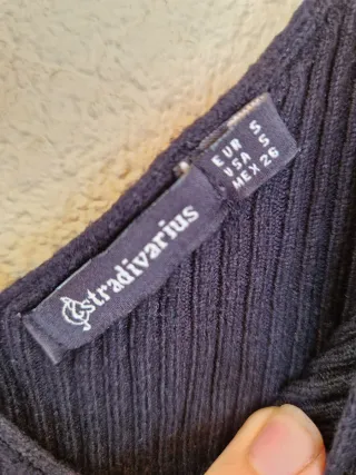 Jersey de tirantes negro