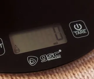 Báscula de cocina GSC digital ultrafina