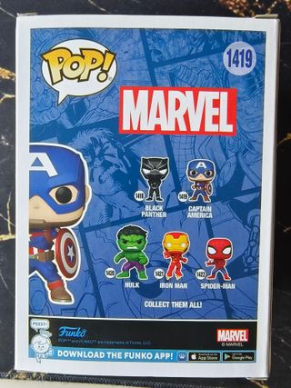 Funko Pop! Capitán América #1419 Marvel