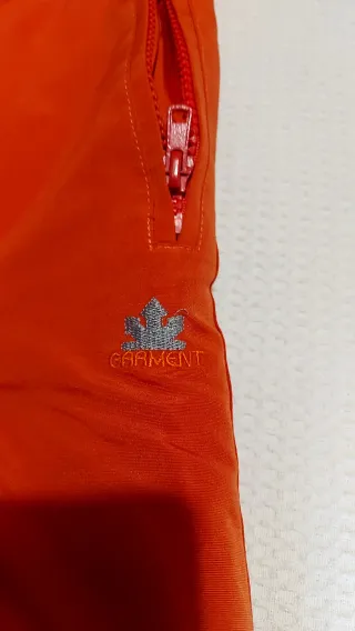 Pantalón de esquí infantil naranja