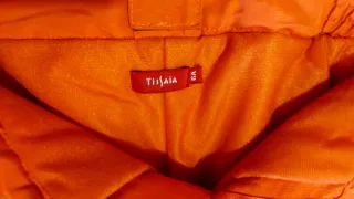 Pantalón de esquí infantil naranja