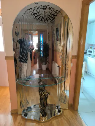 Entradita Cristal Estilo Romántico