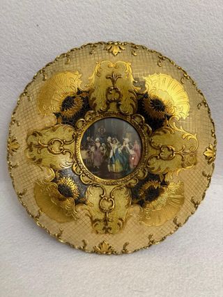 Antico quadro dipinto olio Gonzales