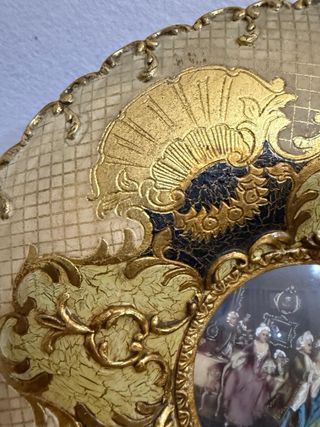 Antico quadro dipinto olio Gonzales