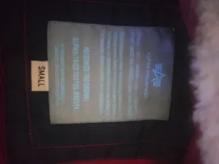 Chaqueta Alpha Industries Azul Talla S