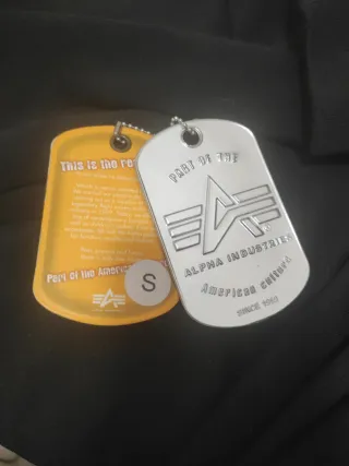 Chaqueta Alpha Industries Azul Talla S