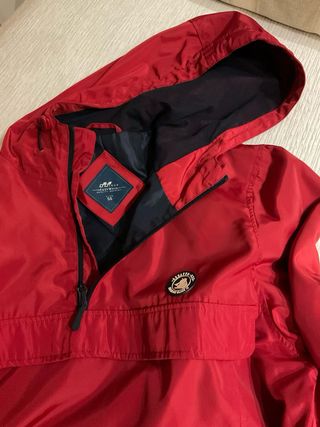 Chaqueta Canguro Roja Hombre