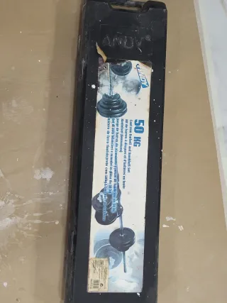 Caja de pesas ANDY 50 kg