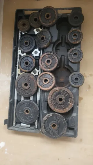 Caja de pesas ANDY 50 kg