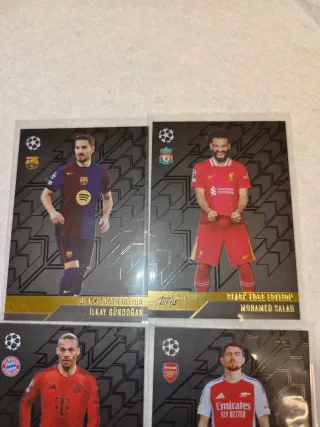 4 Topps Match Attax Black Edge Edition Cards