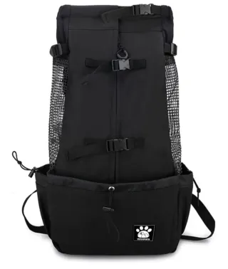 Borsa Trasporto Cane Woolala Nera Nuova