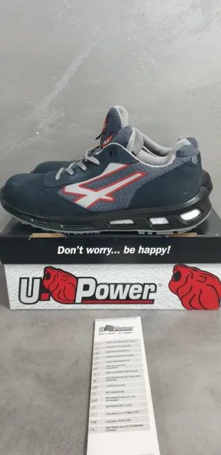 Scarpe da lavoro antinfortunistiche u-power 46