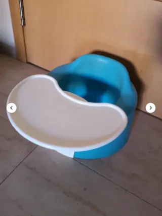 Sillón Bumbo para bebé azul