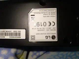 Barra de Sonido LG 300W Negra