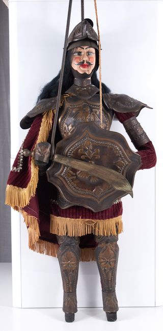 Pupo siciliano H60cm, interamente fatto a mano