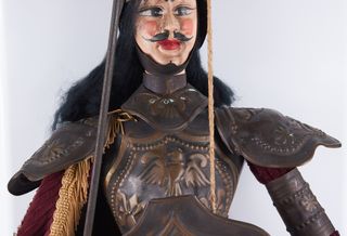 Pupo siciliano H60cm, interamente fatto a mano