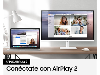 Samsung Smart Monitor M5 27 FHD Bianco