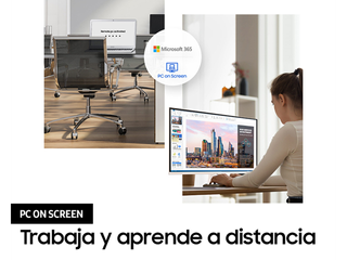 Samsung Smart Monitor M5 27 FHD Bianco