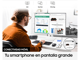 Samsung Smart Monitor M5 27 FHD Bianco