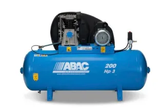 Compresor ABAC 200L 3hp con caja insonorizada