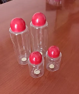 Set Guzzini Contenitori Rossi