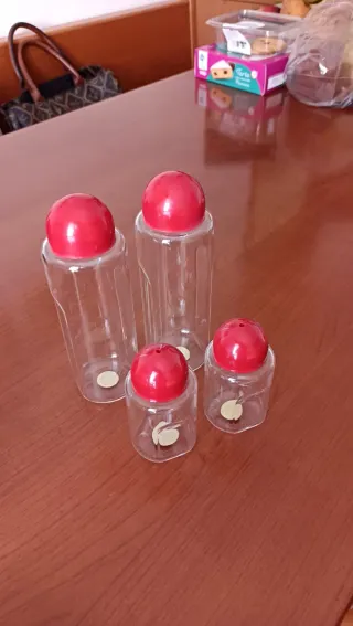 Set Guzzini Contenitori Rossi