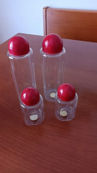 Set Guzzini Contenitori Rossi