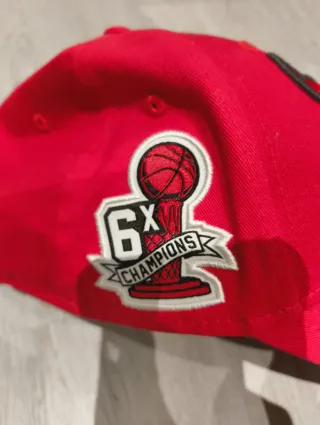 Gorra Chicago Bulls Roja
