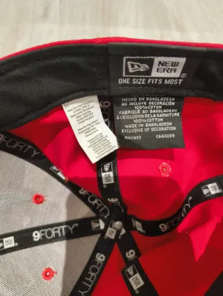 Gorra Chicago Bulls Roja