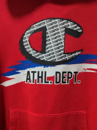 Sudadera Champion Roja Talla 13 años