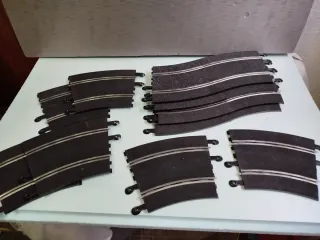 Lote Curvas Exteriores R3 Scalextric TecniToys