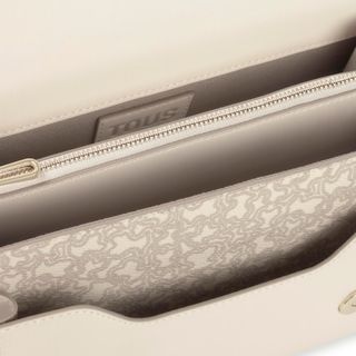 Bandolera Tous Mediana Beige Kaos Mini Line