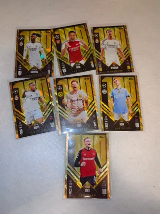 Topps Match Attax 100 Club Cartas