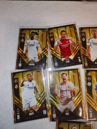 Topps Match Attax 100 Club Cartas
