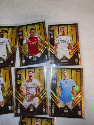 Topps Match Attax 100 Club Cartas