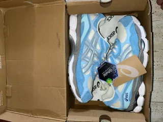 Zapatillas Asics Talla 43 Azul/Blanco