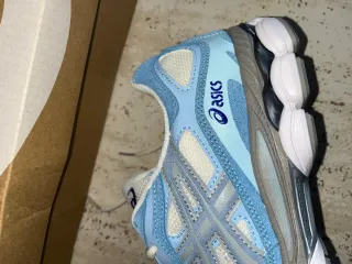 Zapatillas Asics Talla 43 Azul/Blanco