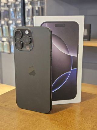 IPHONE 16 PRO MAX 256GB NERO BATTERIA 98%