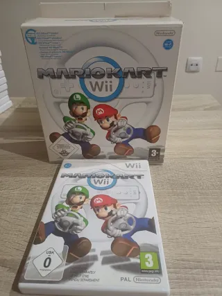Mario Kart Wii con Volante Nintendo