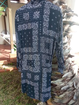 Vestido Scalpers estampado negro