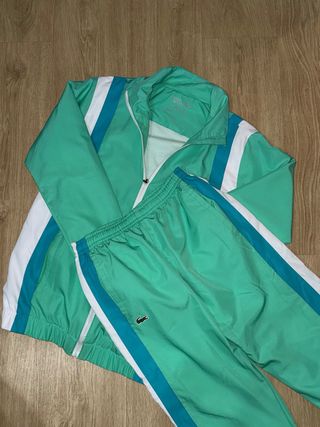 Chándal Lacoste verde (M)
