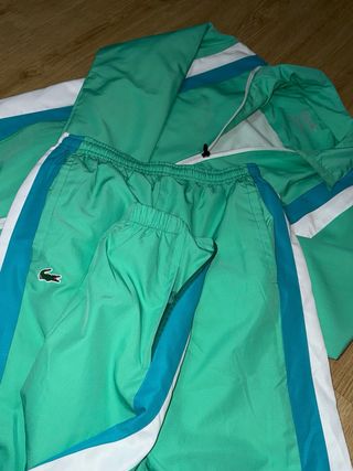 Chándal Lacoste verde (M)