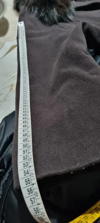 Cappotto Lana e Cashmere Tg. 46 Marrone