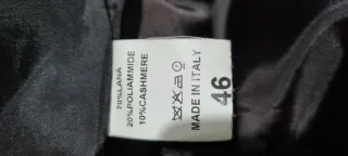 Cappotto Lana e Cashmere Tg. 46 Marrone