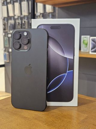 IPHONE 16 PRO MAX 256GB NERO BATTERIA 100%