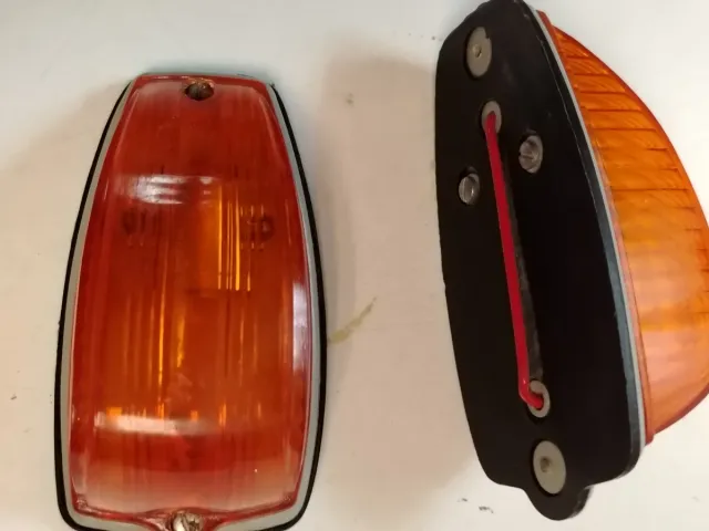 2 Pilotos Aleta Camioneta Naranja